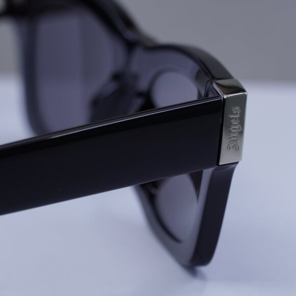 Palm Angels PERI101 WESTPORT 1007 Cat Eye Sunglasses - Black/Dark Grey - Picture 8 of 9